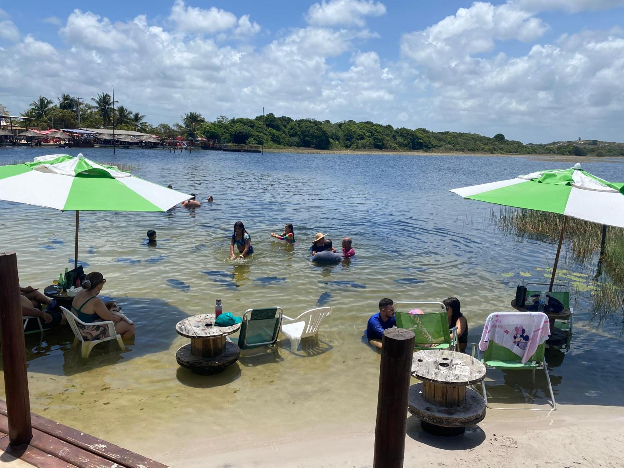 Villa Das Aguas -Praia Do Saco -Proximo As Lagoas Dos Tambaquis E Mangue Seco -Terreo Estância Esterno foto